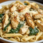 Chicken Spinach Penne