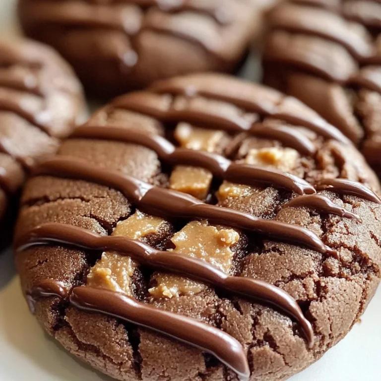 Chocolate Peanut Butter Cookies