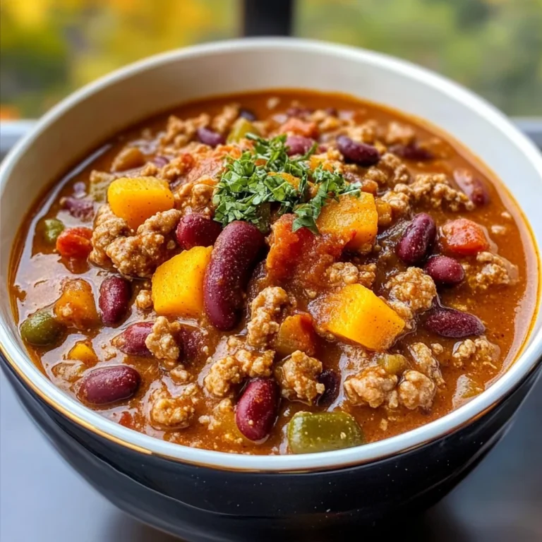 Crockpot Pumpkin Chili