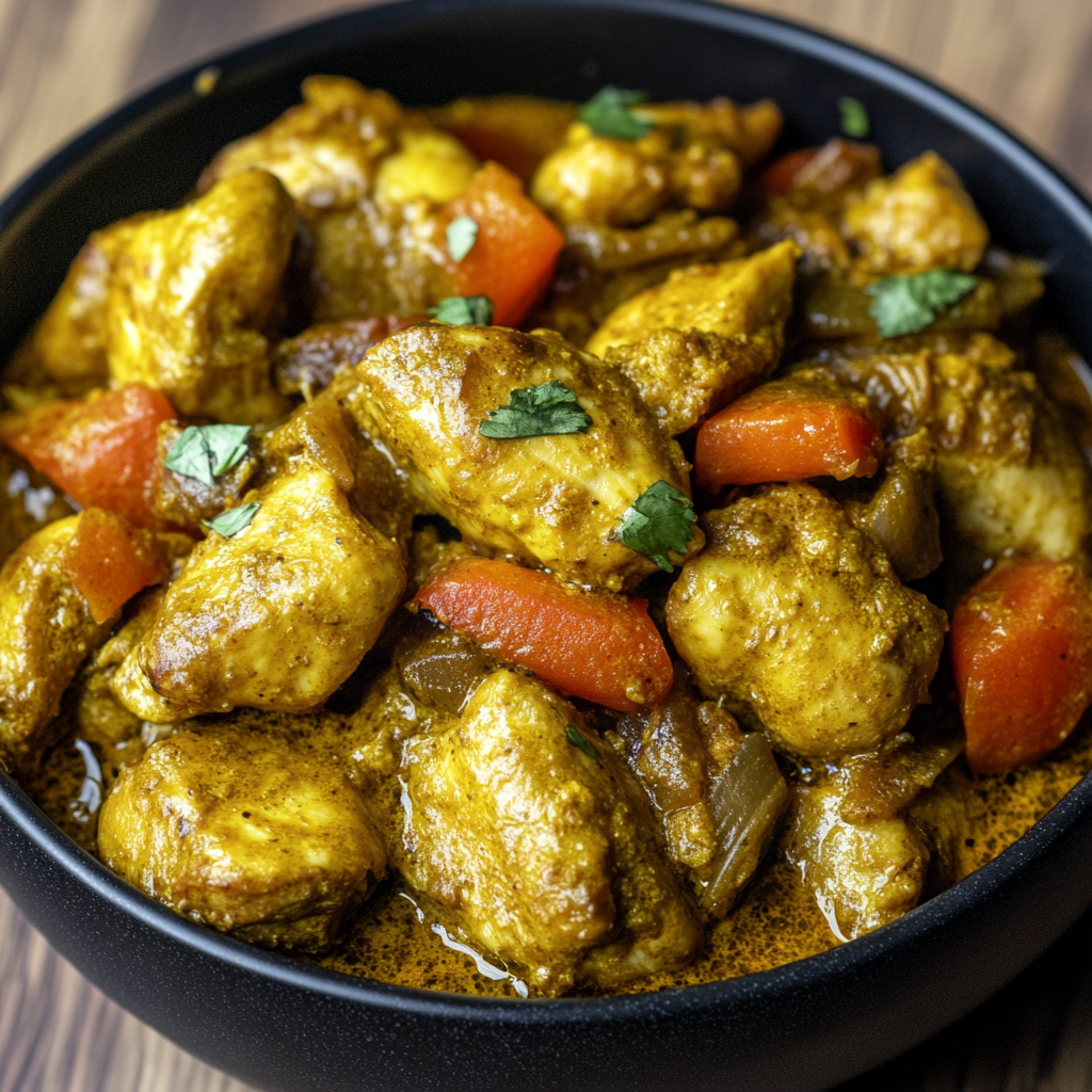 Authentic Jamaican Curry Chicken