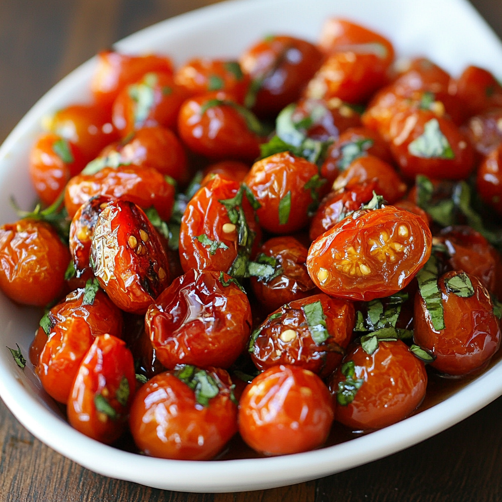 Balsamic Roasted Cherry Tomatoes Recipe