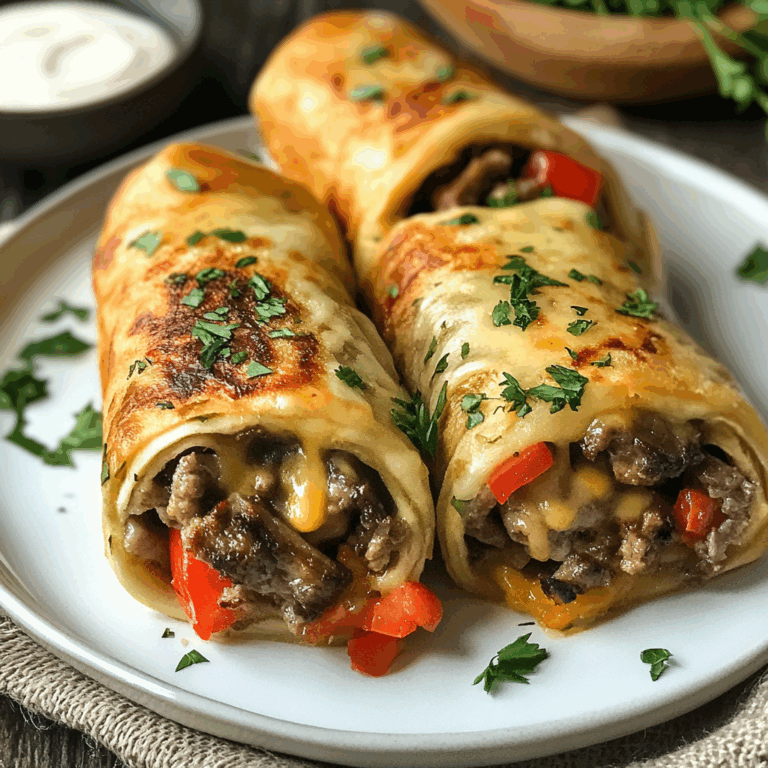 Keto Philly Cheesesteak Roll Ups: A Delicious Low-Carb Recipe for Your Next Meal