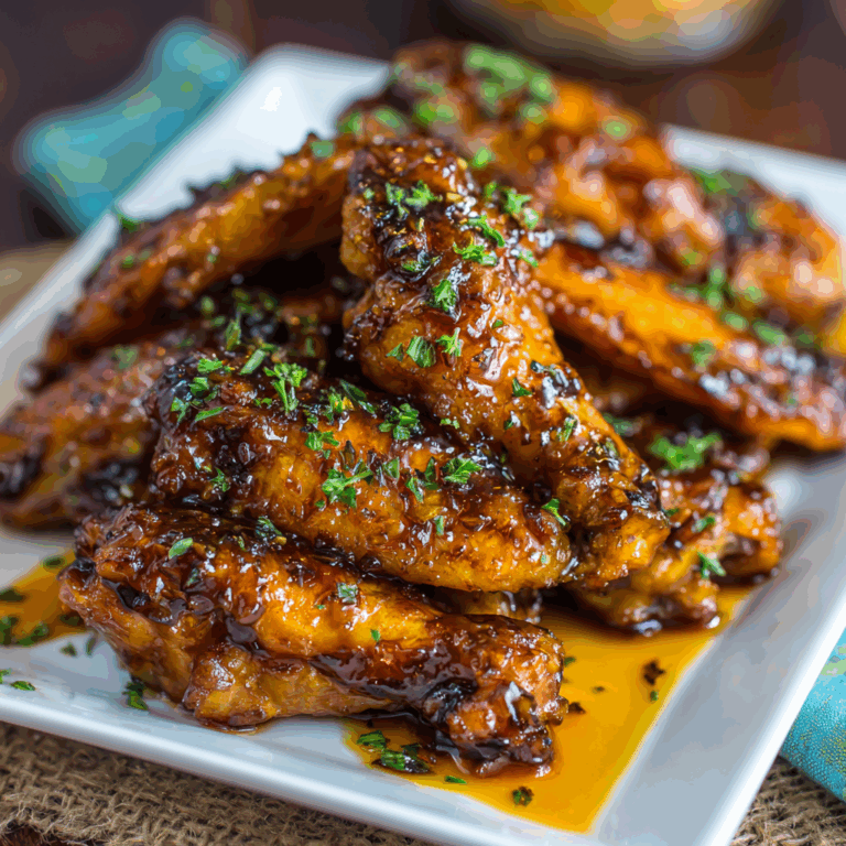 Irresistible Brown Sugar Pineapple Wings Chicken in 40 Minutes