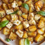 Baked Feta Potatoes