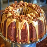 Butterfinger Bundt Cake