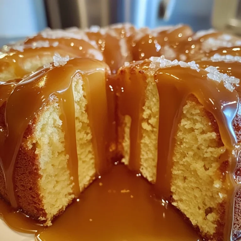 Caramel Cream Cheese Pound Cake