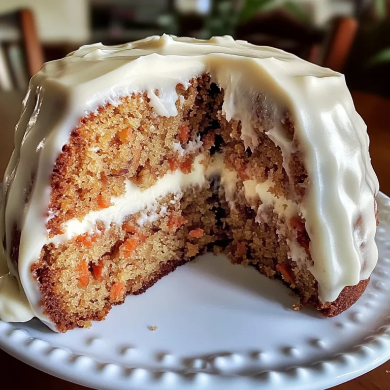 Carrot Pound Cake Recipe