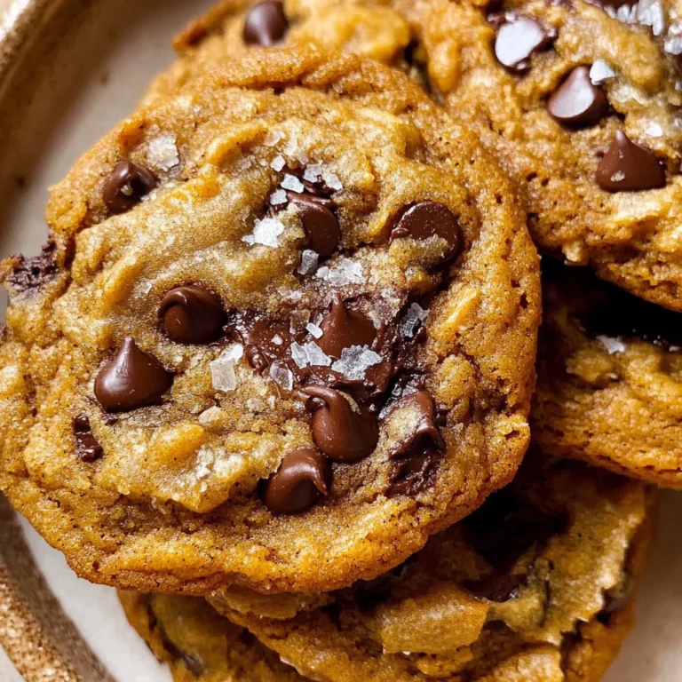 Chewy Pumpkin Chocolate Chip Cookies
