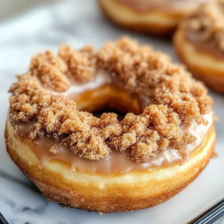 Coffee Cake Donuts