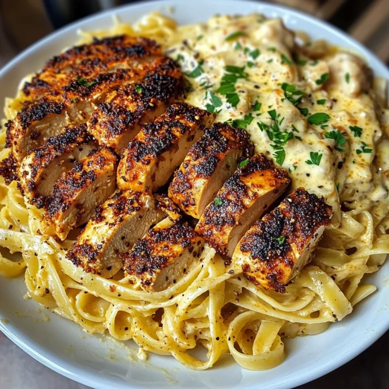 Creamy Cajun Chicken Linguine