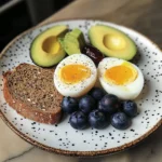 Creamy Soft-Boiled Egg Breakfast Plate