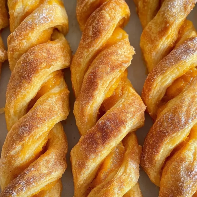 Easy Pumpkin Pie Twists