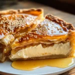 Golden Greek Honey Pie (Melopita)