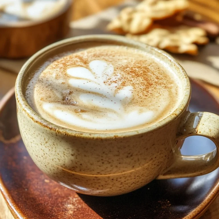 Maple Cinnamon Latte