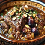 Moroccan Lamb Tagine with Figs, Almonds & Warm Spices