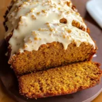 Pumpkin Bread with Cream Cheese Frosting Recipe