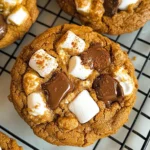 Pumpkin S'mores Cookies
