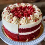 Red Velvet Cake with Cream Cheese Buttercream