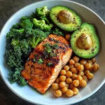 Roasted Chickpea & Salmon Power Plate