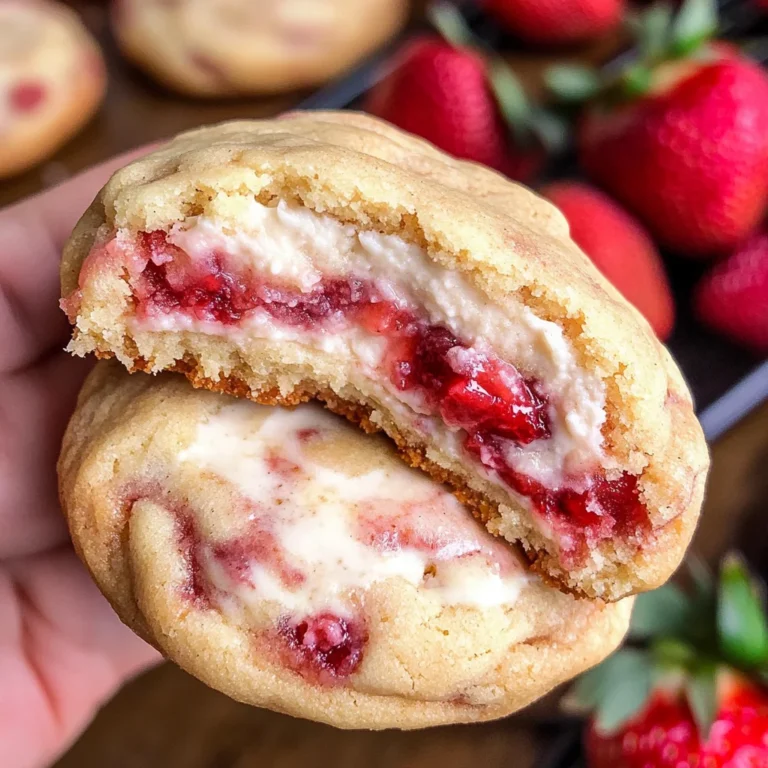 Strawberry Cheesecake Cookies