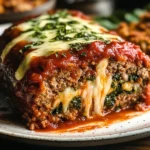 Stuffed Italian Meatloaf