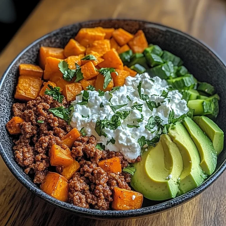 Sweet & Savory Power Bowl with Cottage Cheese