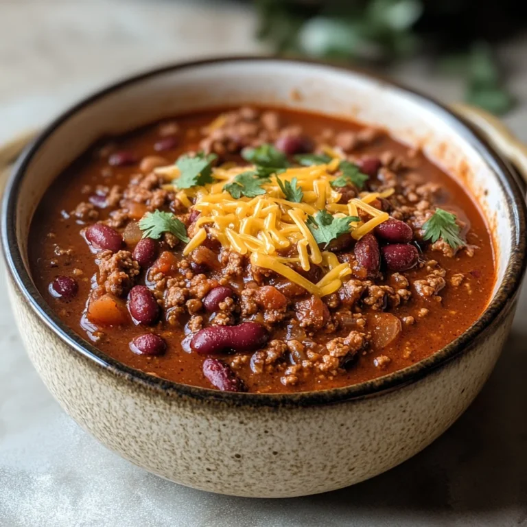 The Best Homemade Stovetop Chili