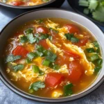Tomato Egg Drop Soup