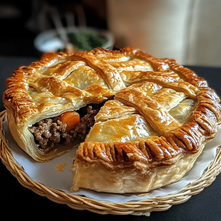 Traditional Meat Pie Recipe That Brings a Cozy British Charm