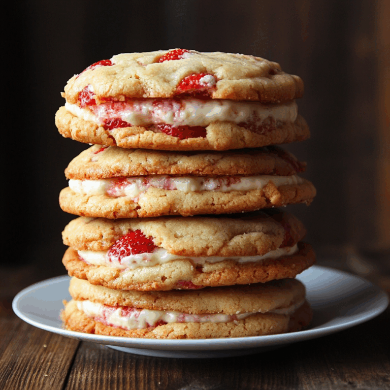 Strawberry Cheesecake Cookies