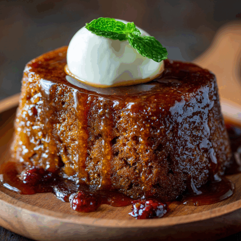 Sticky Toffee Pudding