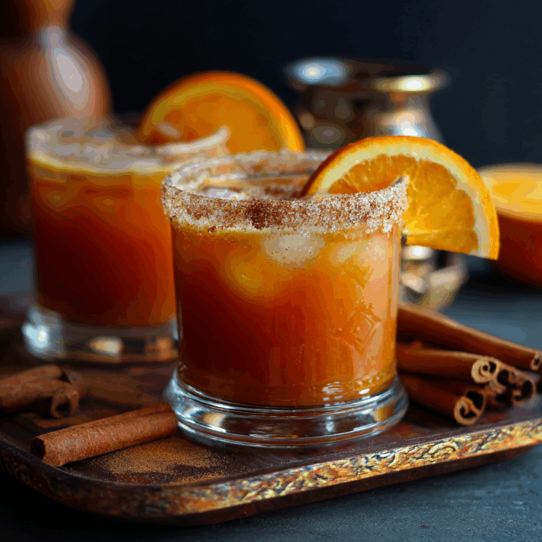 Warm Cinnamon Orange Delight Mocktail Recipe
