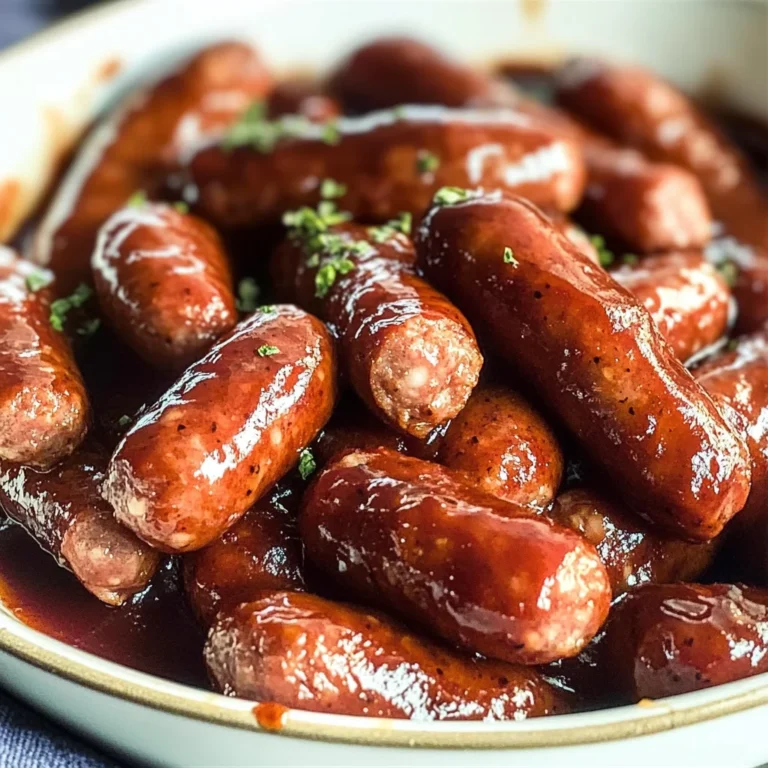 BBQ Little Smokies Crock Pot Recipe
