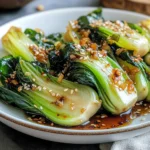Baby Bok Choy with Soy Sauce and Garlic