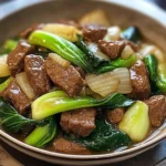 Beef and Bok Choy Stir Fry