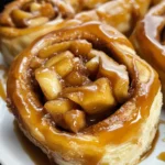 Caramel Apple Cinnamon Rolls