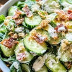 Cucumber Caesar Salad