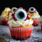 Halloween Augapfel Cupcakes