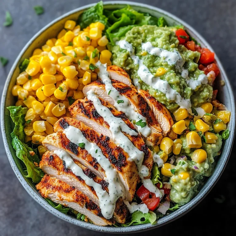 Healthy Chicken Taco Bowls