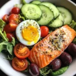 Omega Power Plate with Salmon & Avocado
