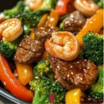 STEAK AND SHRIMP STIR FRY