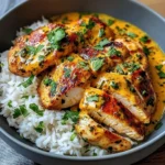 Spicy Cream Dream: Peri-Peri Chicken with Garlic Rice