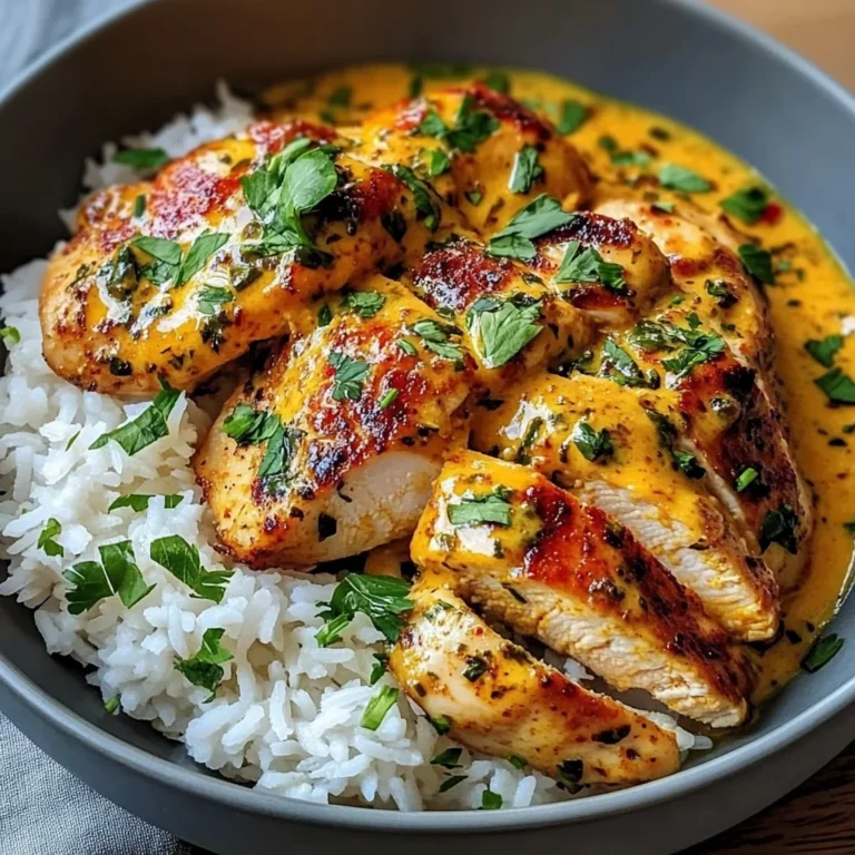 Spicy Cream Dream: Peri-Peri Chicken with Garlic Rice