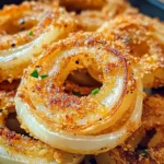 Viral High-Protein Keto Onion Rings Hack (No Breadcrumbs, No Frying!)