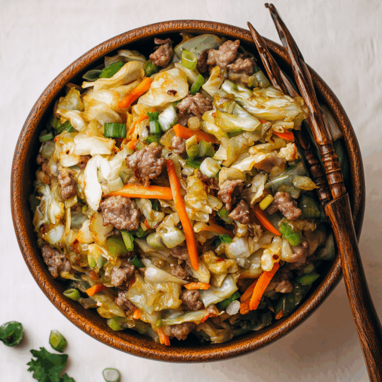 Paleo Egg Roll in a Bowl