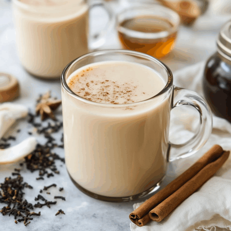 Homemade Vanilla Cinnamon Milk Tea – Warm & Cozy Recipe