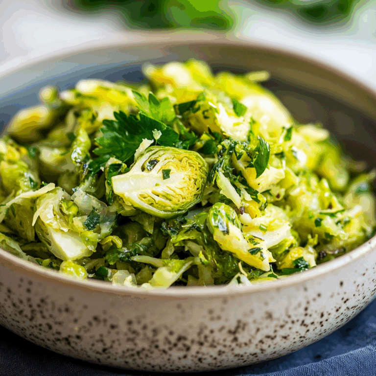 Keto Shredded Brussels Sprouts