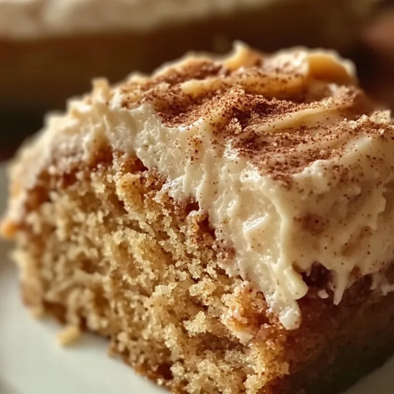 Applesauce Cake with Cinnamon Cream Cheese Frosting