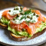 Avocado Toast with Smoked Salmon