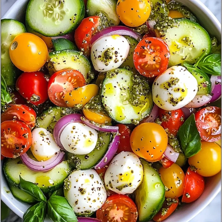 Avocado and Tomato Pesto Salad